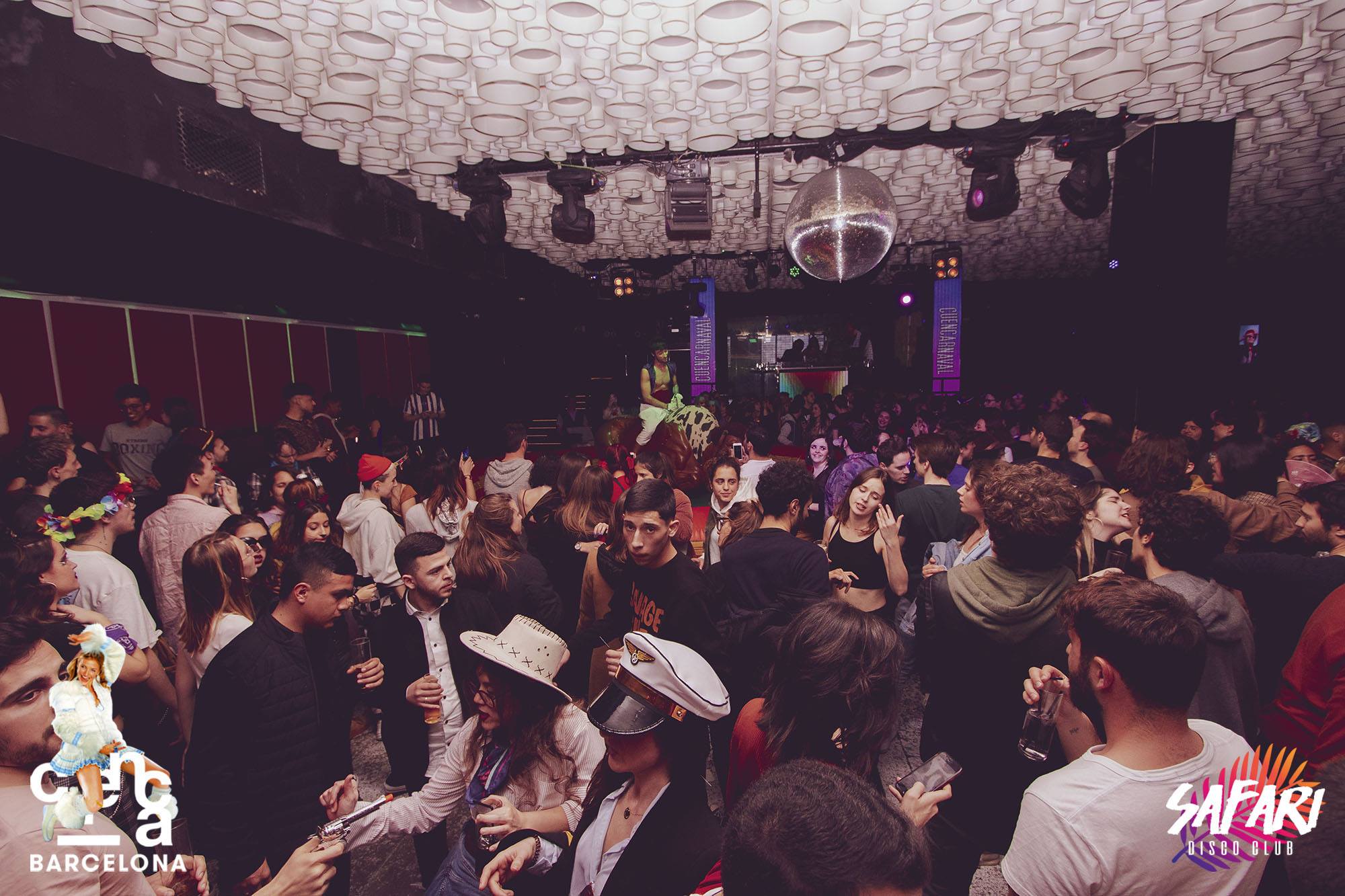 party at Safari Disco Barcelona