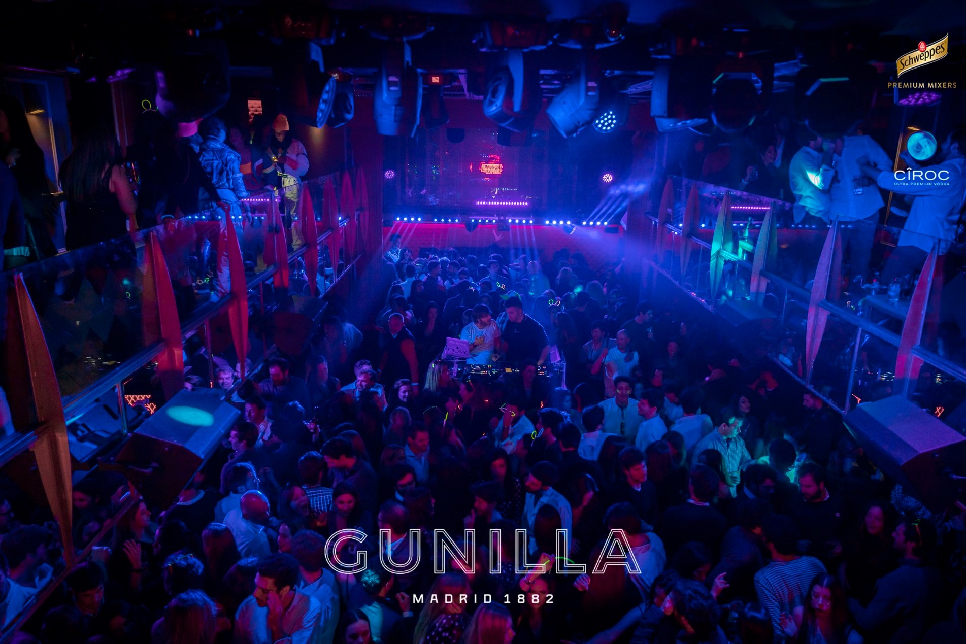 party at Gunilla Club Madrid