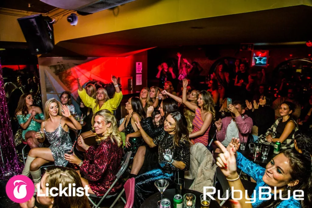 party at Ruby Blue London