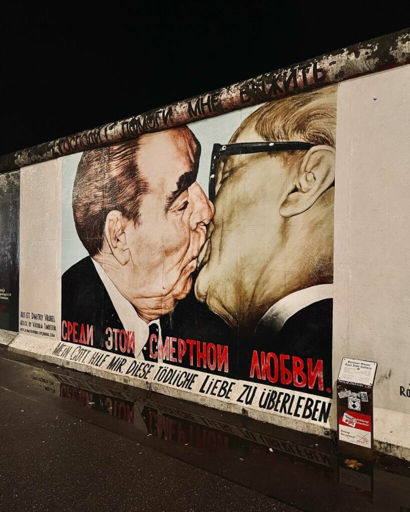 Berlin Wall’s East Side Gallery mural