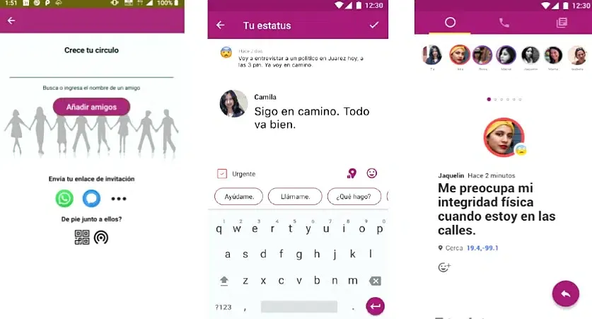 circulo women safety app