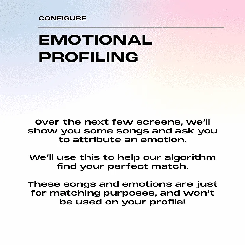 emotional profiling pom app