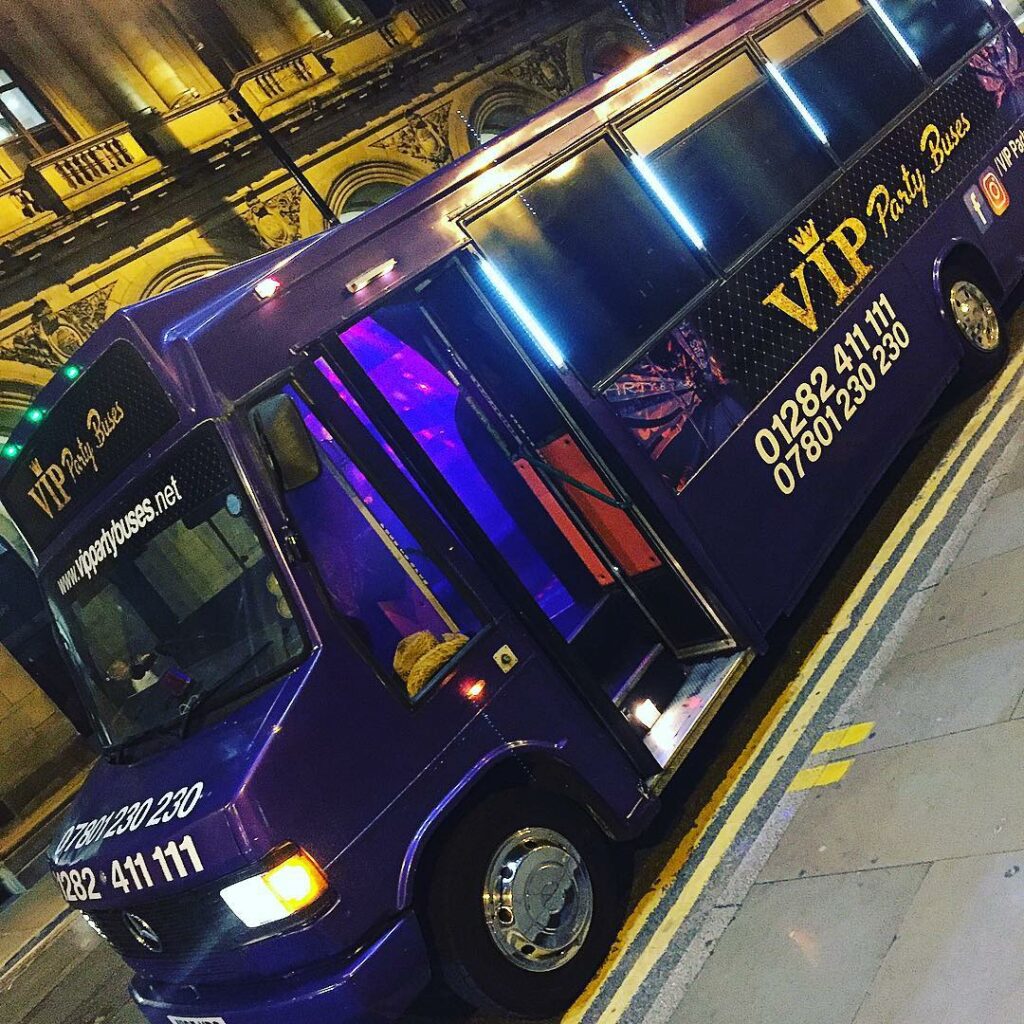 vip party bus hire london