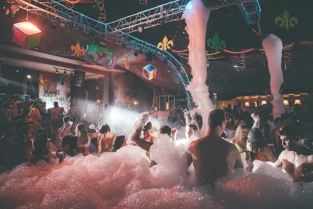 what is foam party