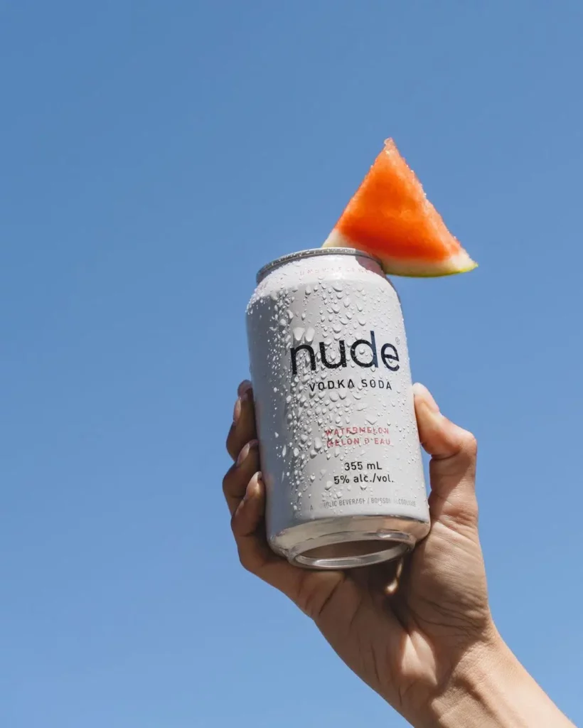 Nude vodka soda