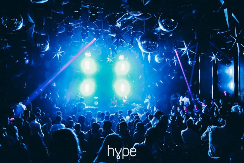 party at Hype Belgrade