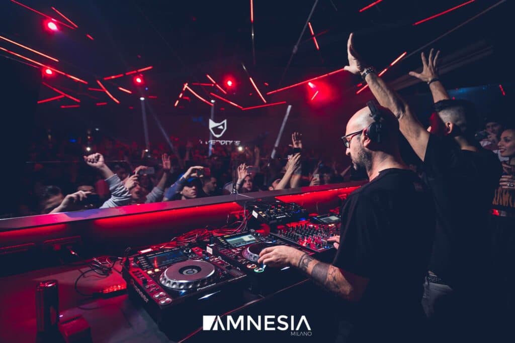 party at Amnesia