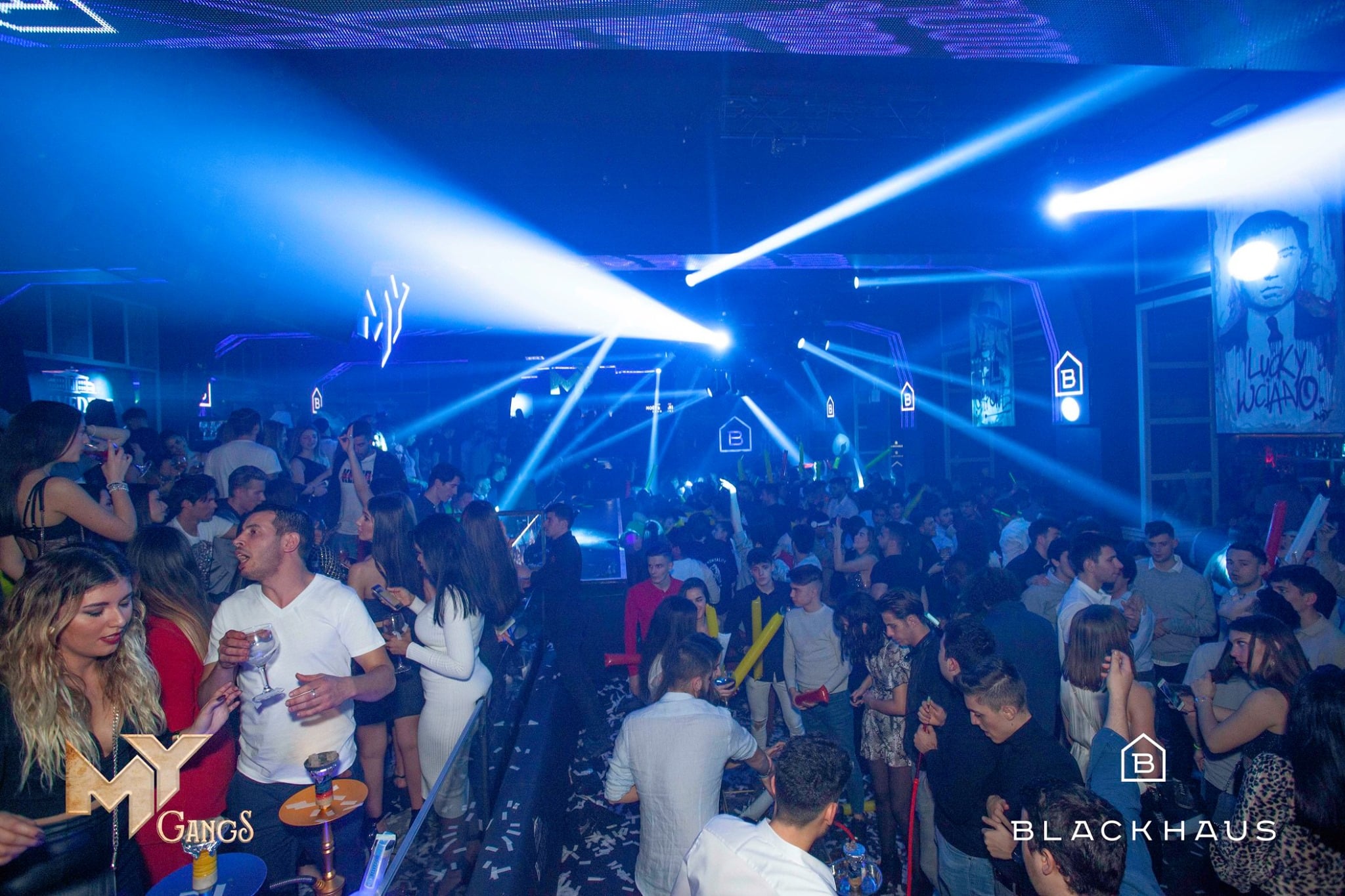 party at Blackhaus Madrid