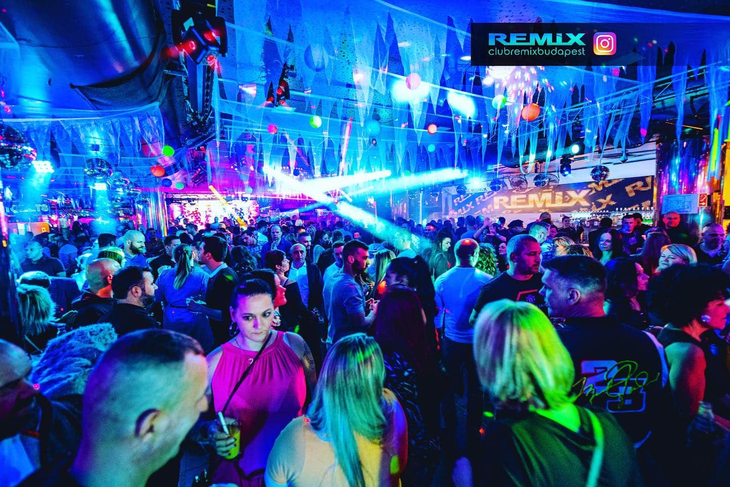 party at Remix Retro Disco Budapest