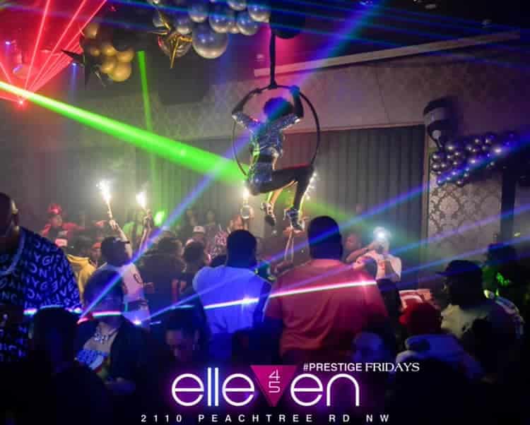 party at Elleven45 Atlanta