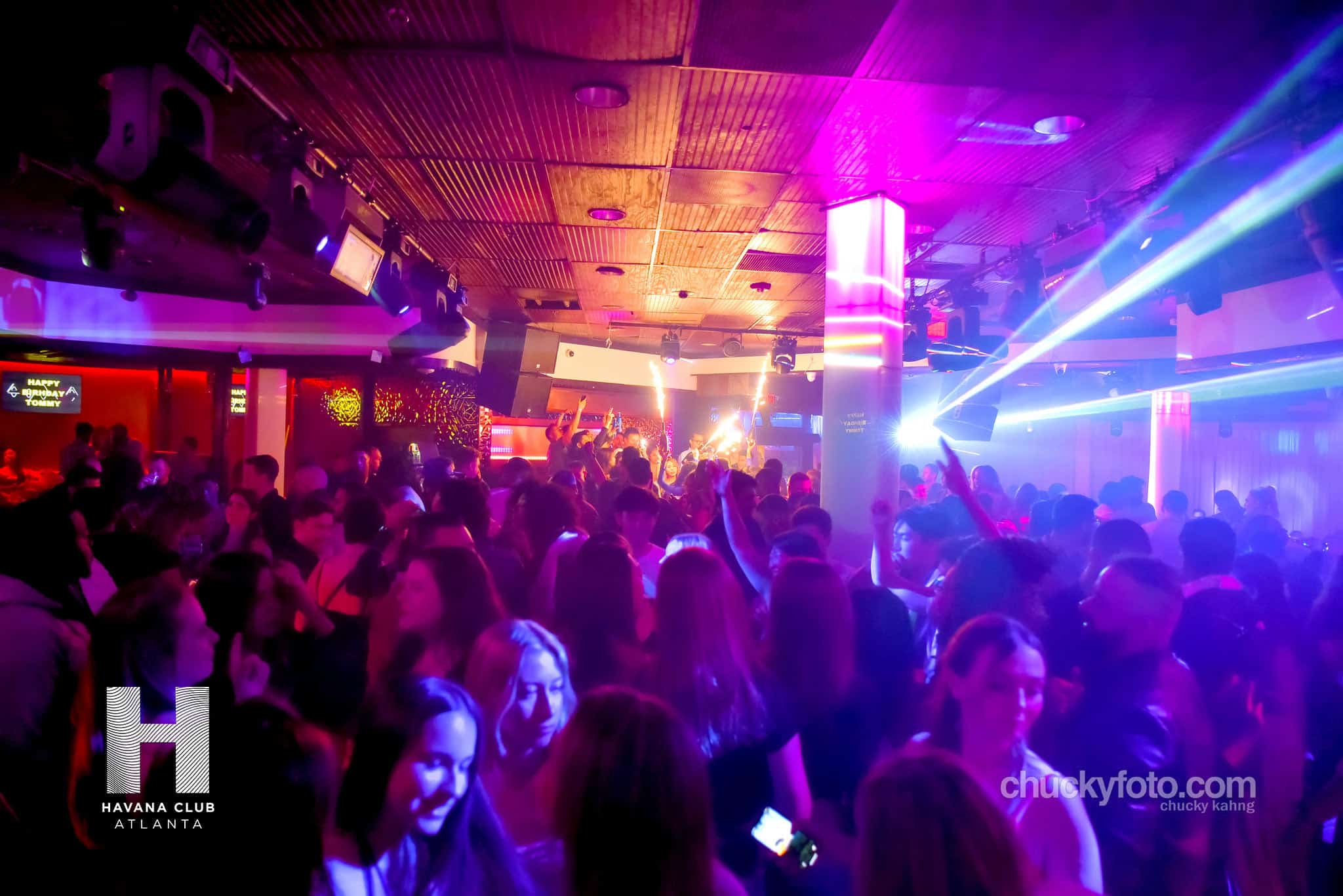 party at Havana Club Atlanta