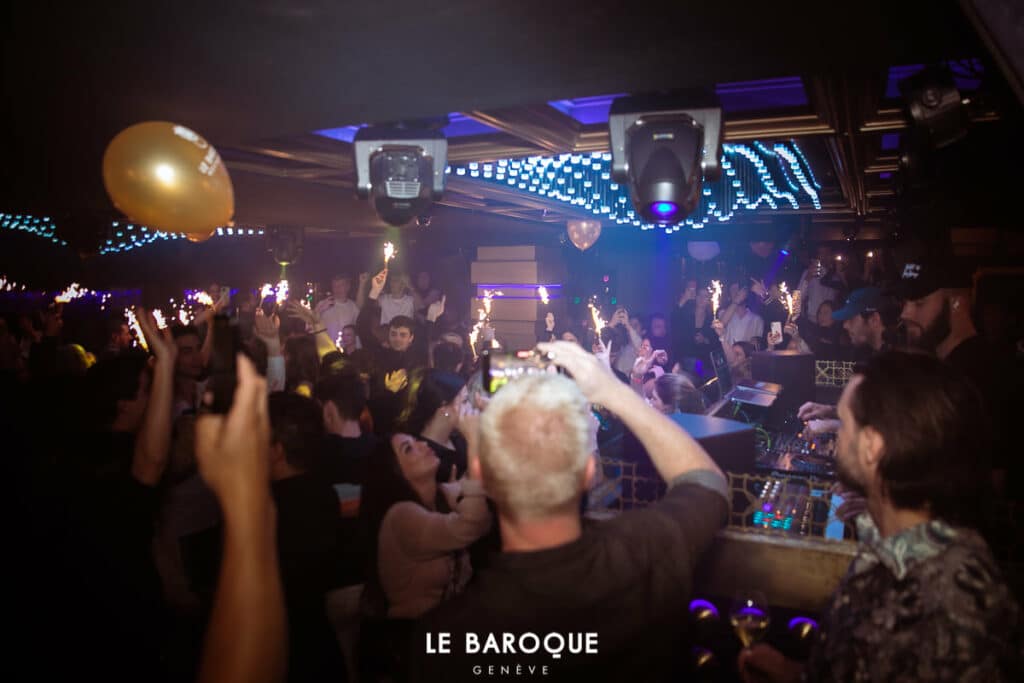 party at Le Baroque