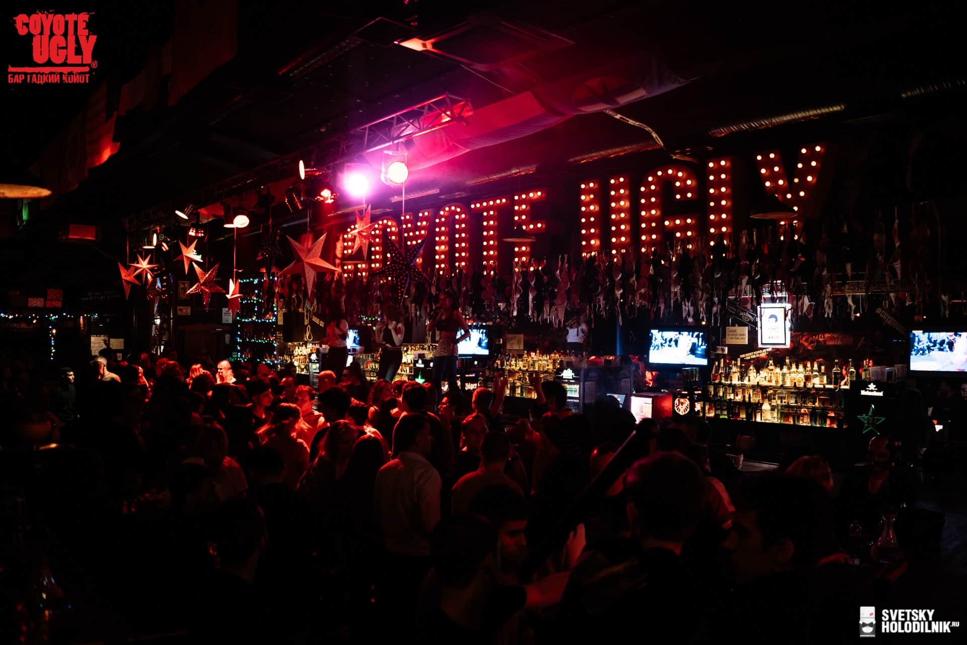 party at Coyote Ugly Saint Petersburg