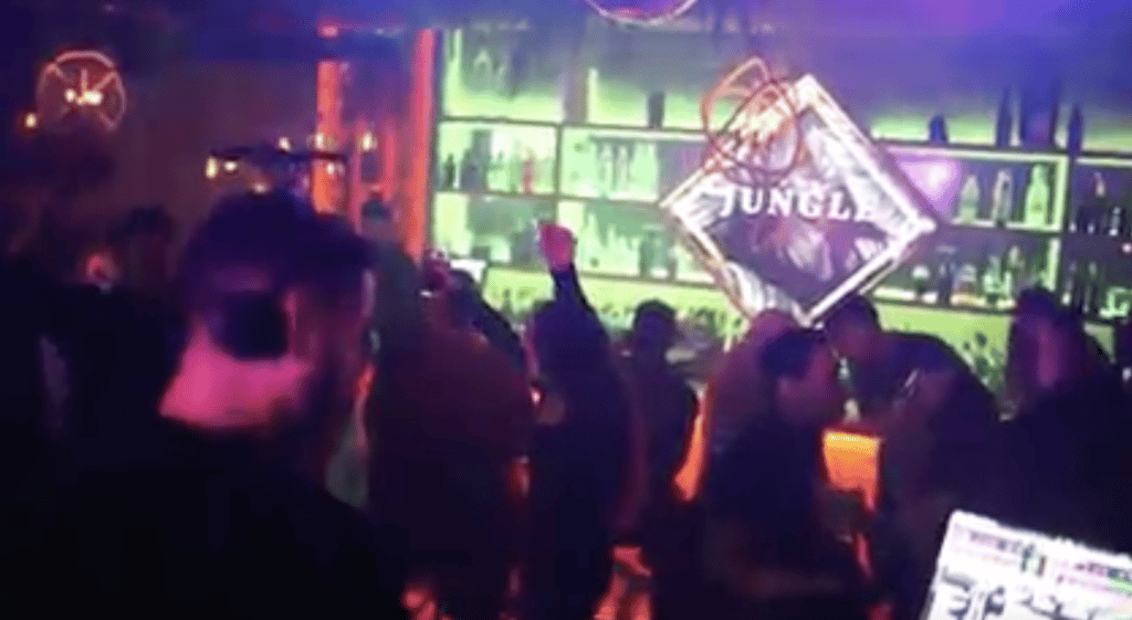 party at The Jungle