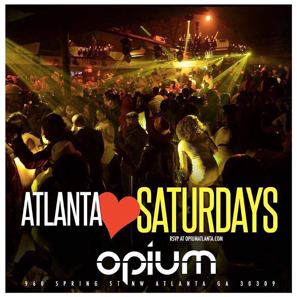 party at Opium Atlanta