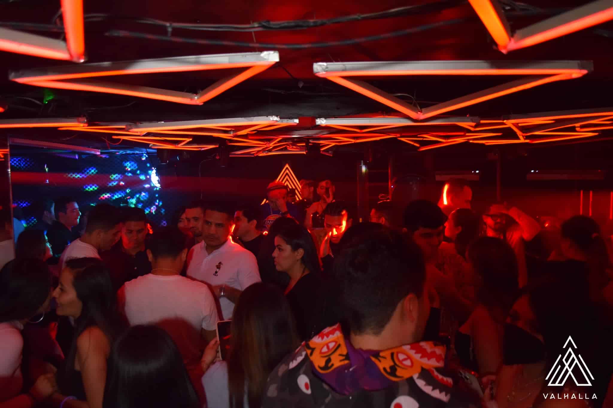 party at Valhalla Club Roma Mexico City