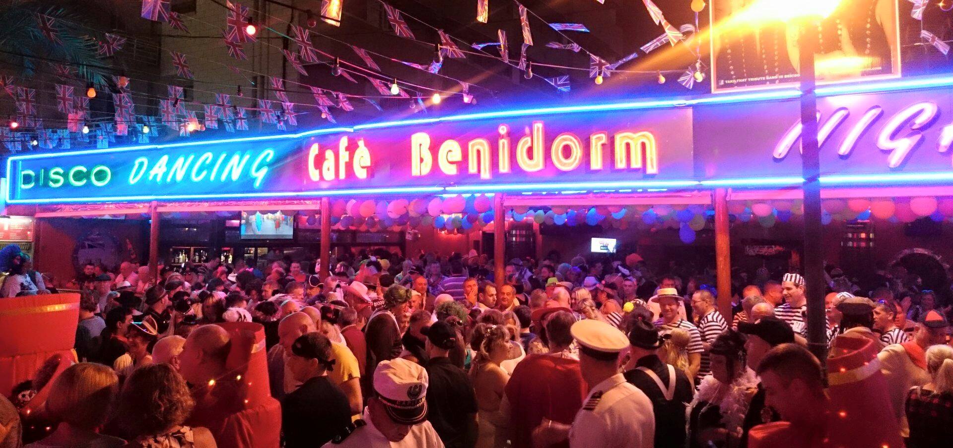 party at Cafe Benidorm Club Benidorm