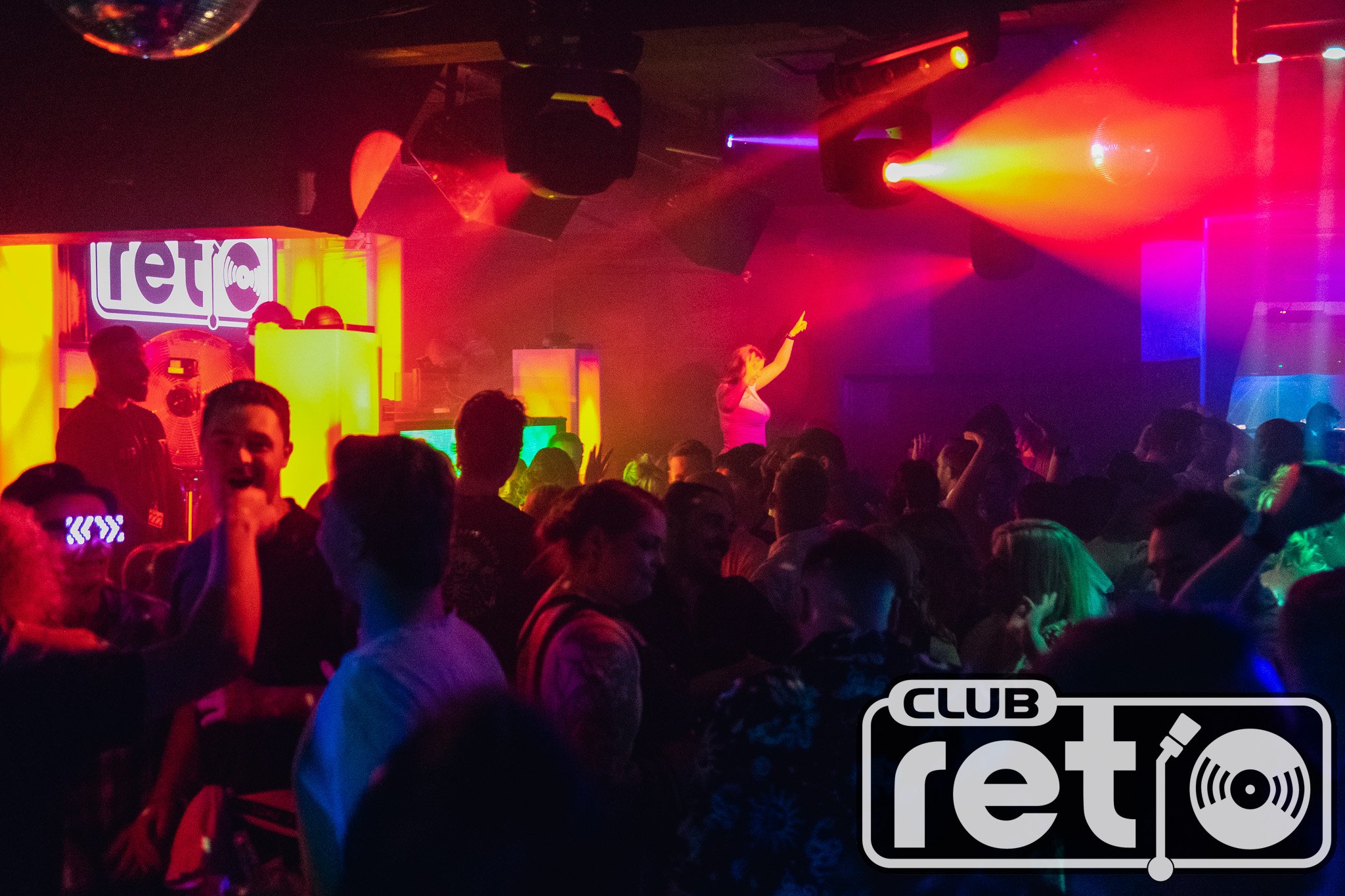 party at Club Retro Melbourne