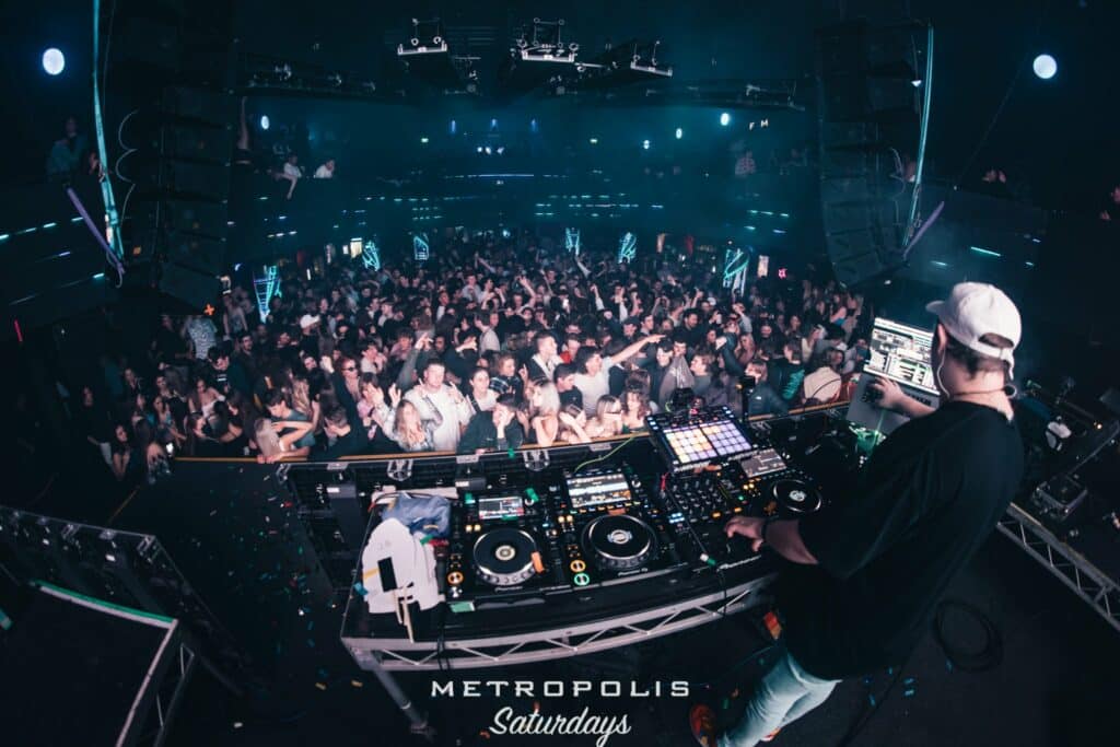 party at Metropolis Fremantle