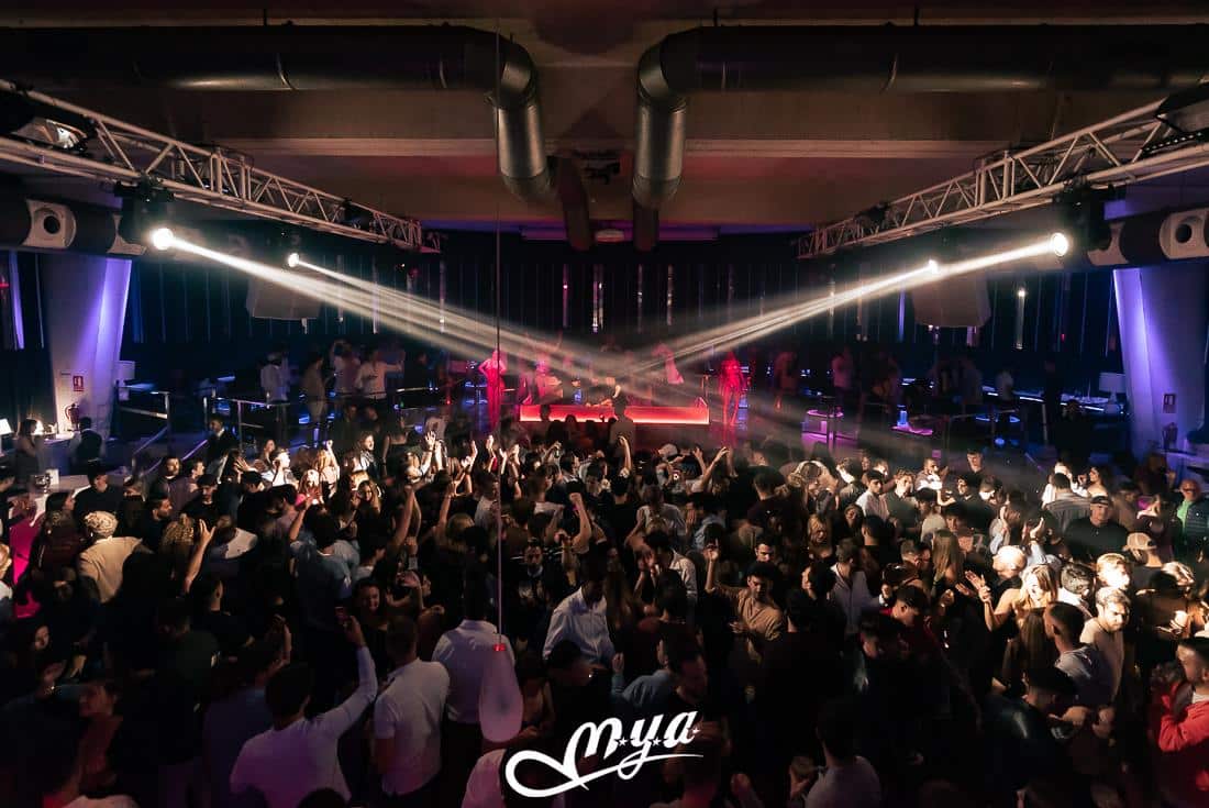 party at Mya Club Valencia