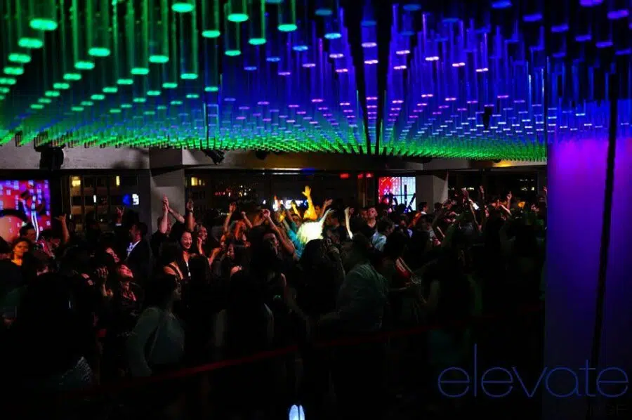 party at Elevate Lounge