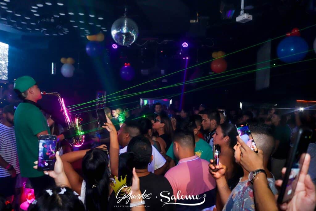 party at Discoteca Salome