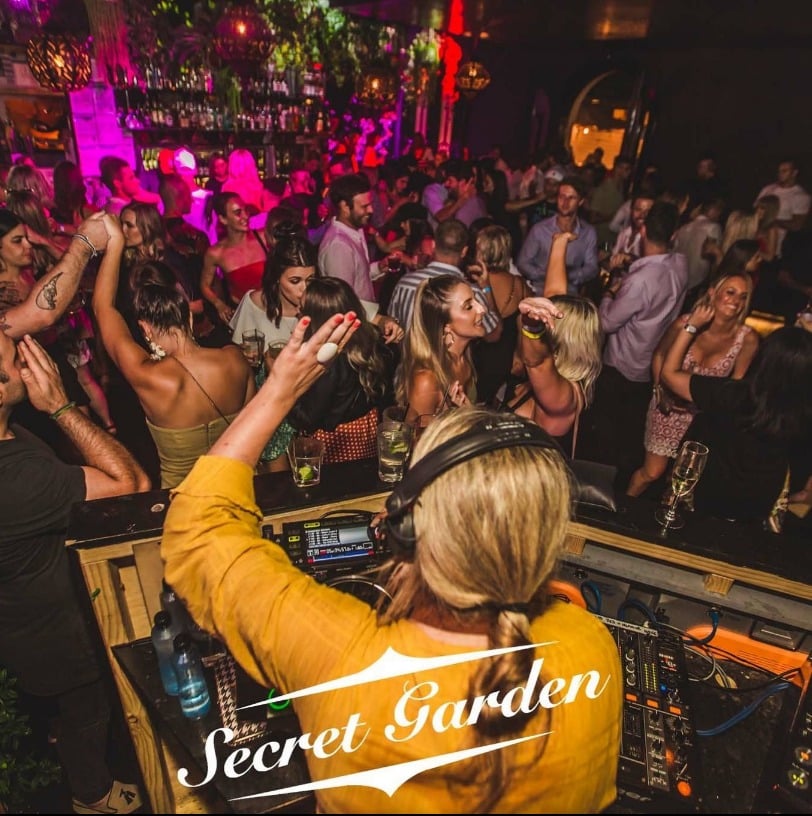 party at Secret Garden Bar