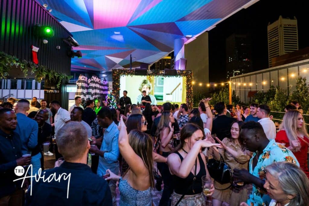 party at The Aviary