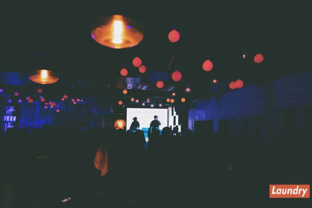 party at Laundry Bar