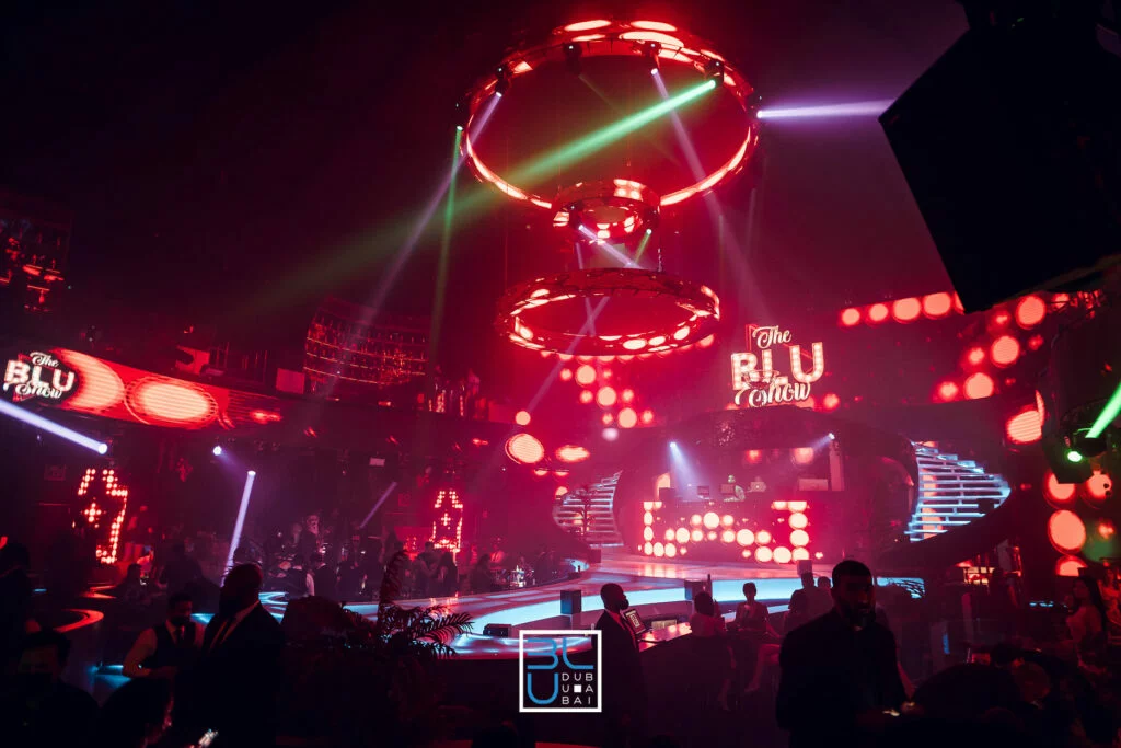 party at BLU