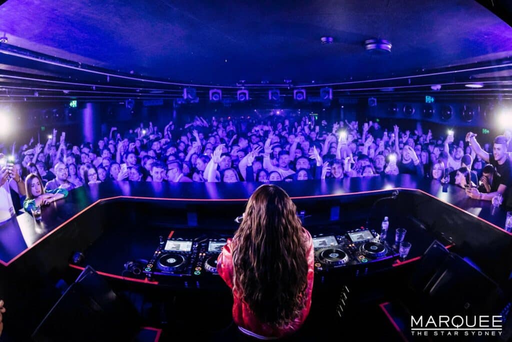 party at Marquee