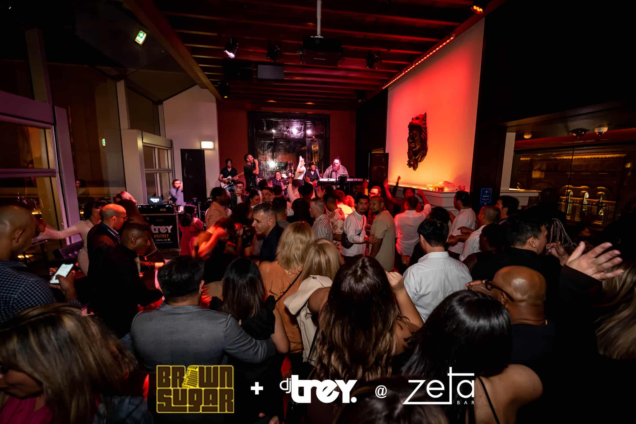 party at Zeta Bar Sydney