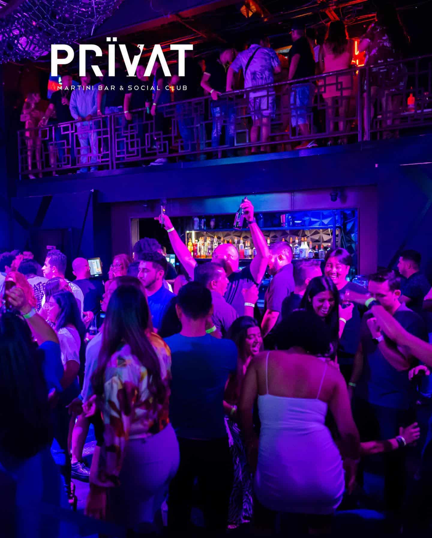 party at Privat Martini Bar & Social Club San Antonio