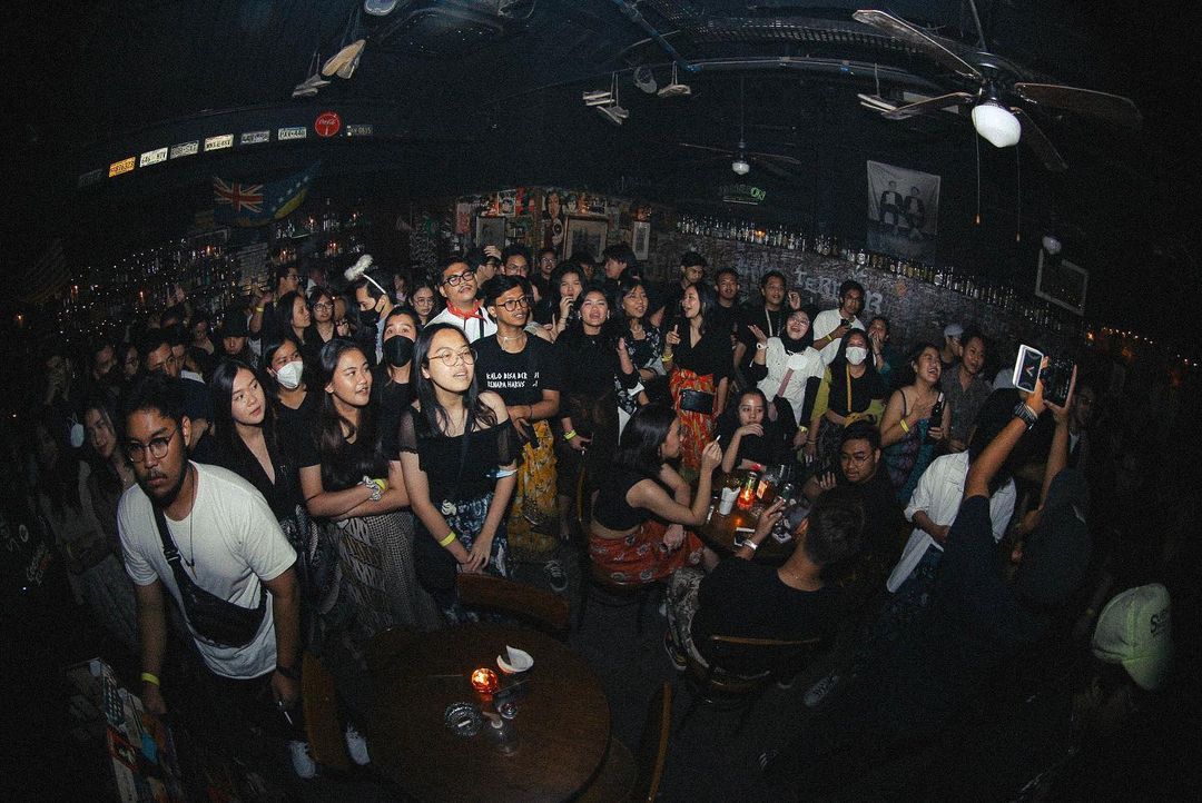 party at Duck Down Bar Jakarta