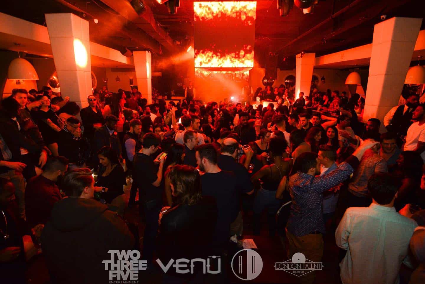 party at Venu Club Boston