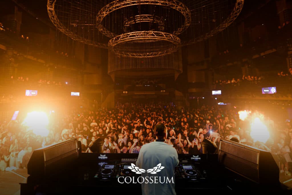 party at Colosseum