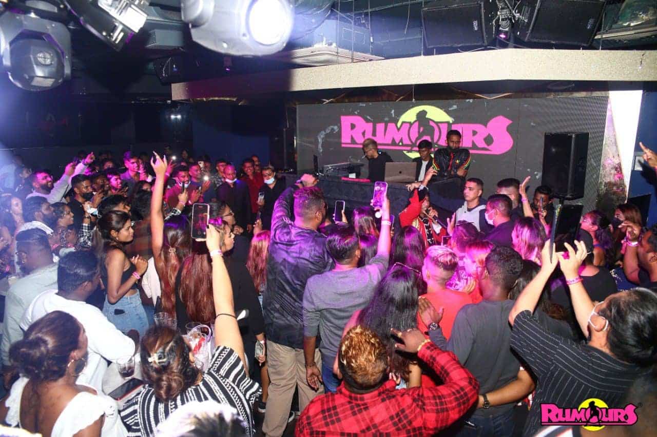 party at Club Rumours Singapore