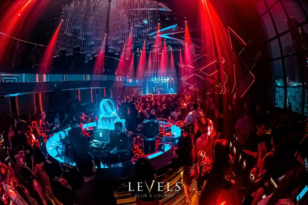 party at Levels