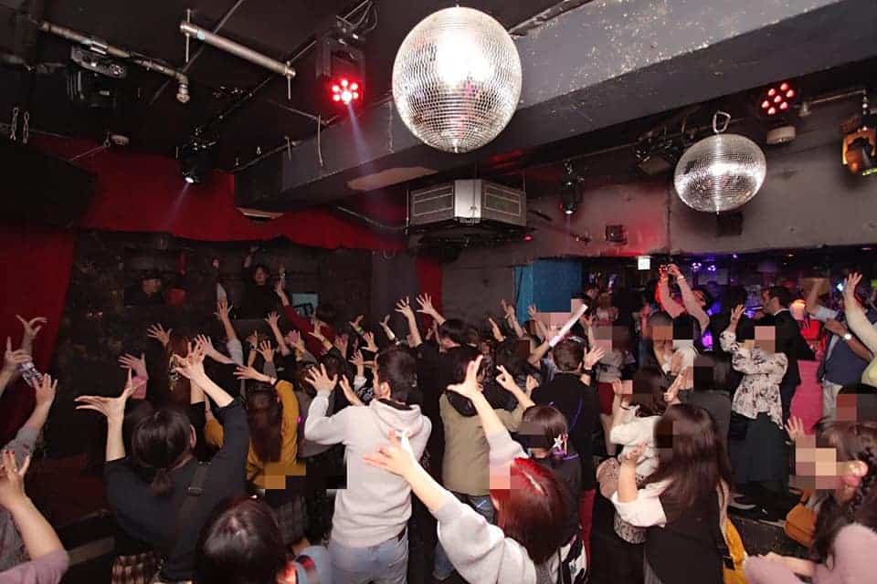 party at Decabar Tokyo