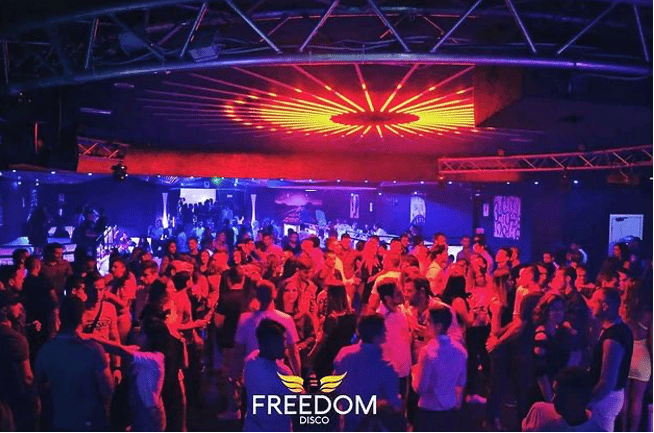 party at Disco Freedom Turin