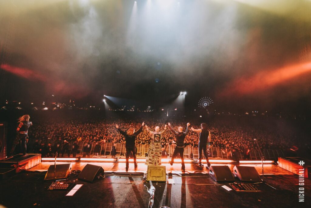 rock-band-perfoming-on-stage-at-hellfest