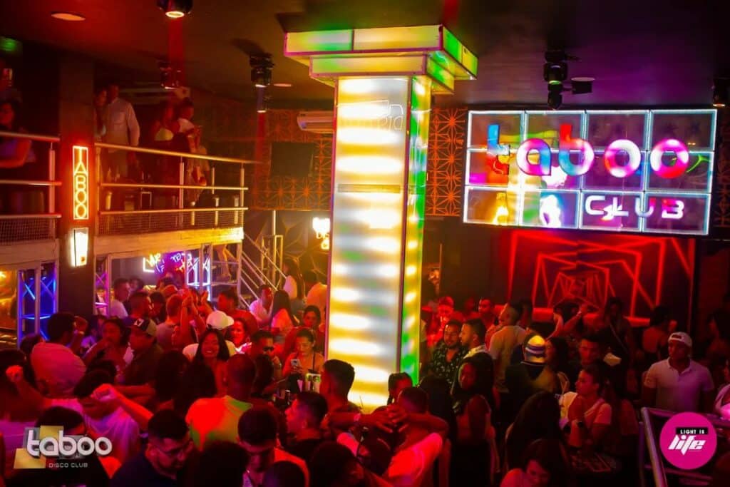 party at Taboo Disco Club Cartagena