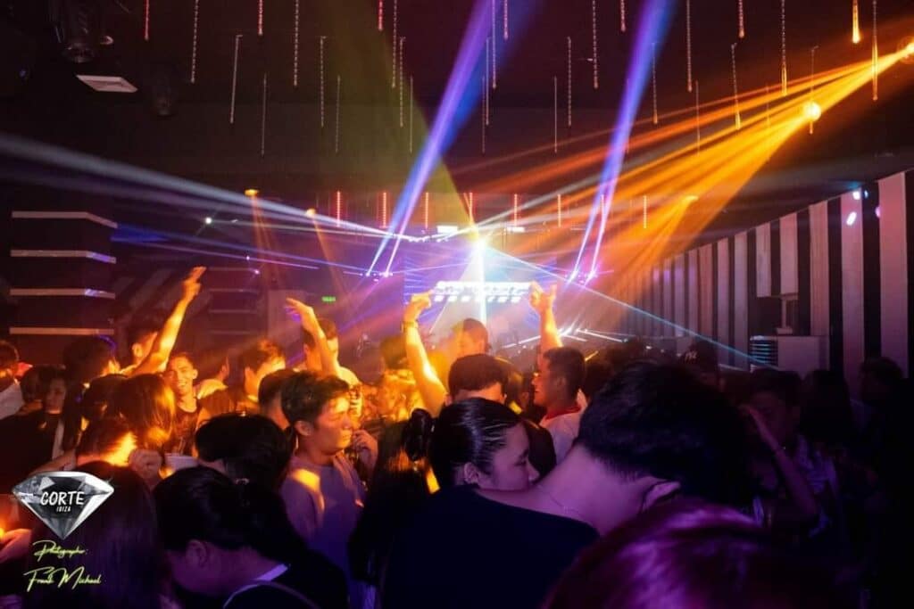 party at CORTE Ibiza Manila