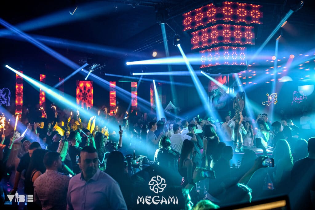 party at Megami Club Sofia