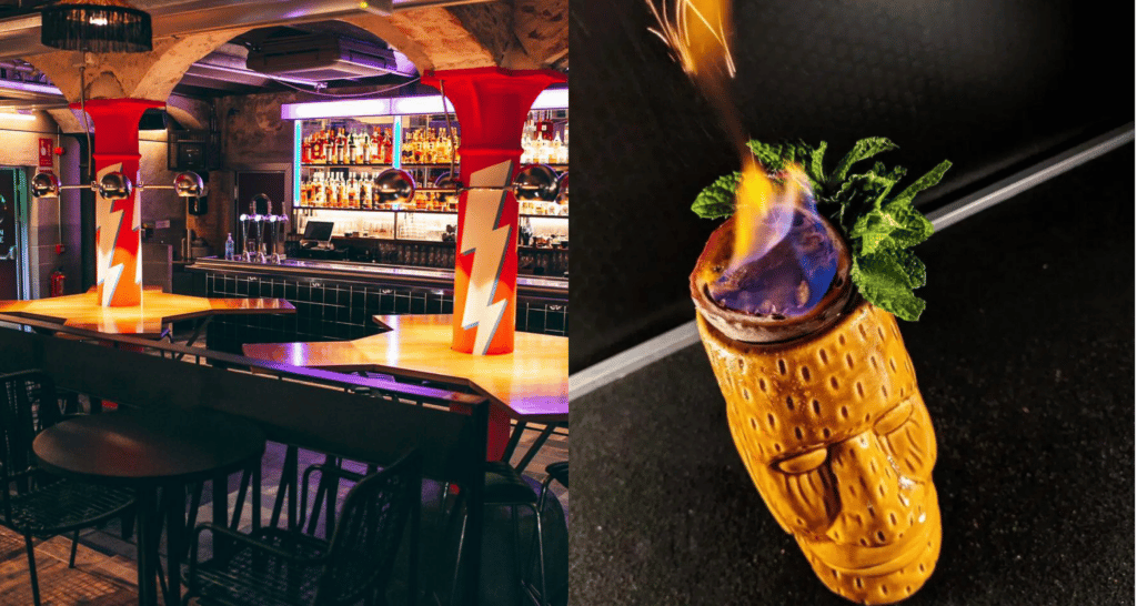 tiki-sake-cocktail-at-clubhaus-barcelona