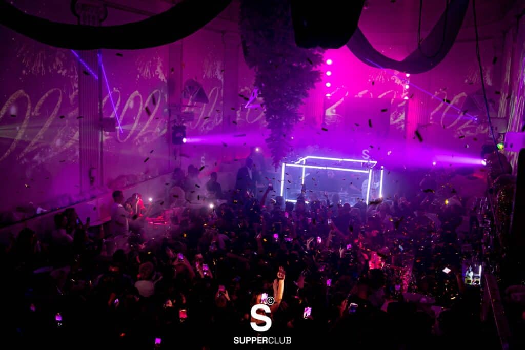 party at Supperclub Amsterdam