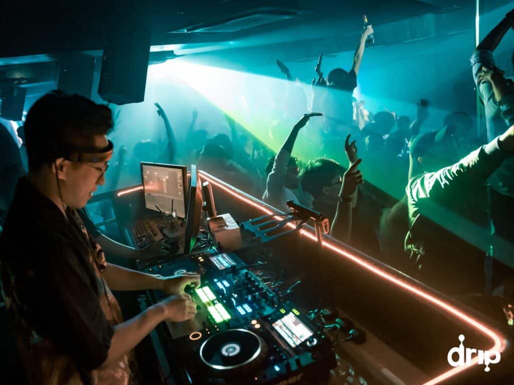 party at Drip Singapore