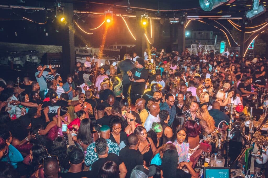 party at W Bar Lounge Lagos